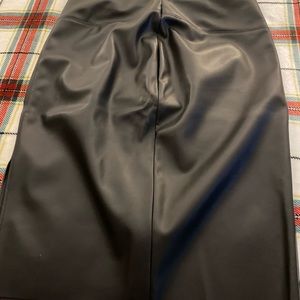 Leather skirt
